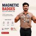Customized Magnetic Badge | Wear Your Brand