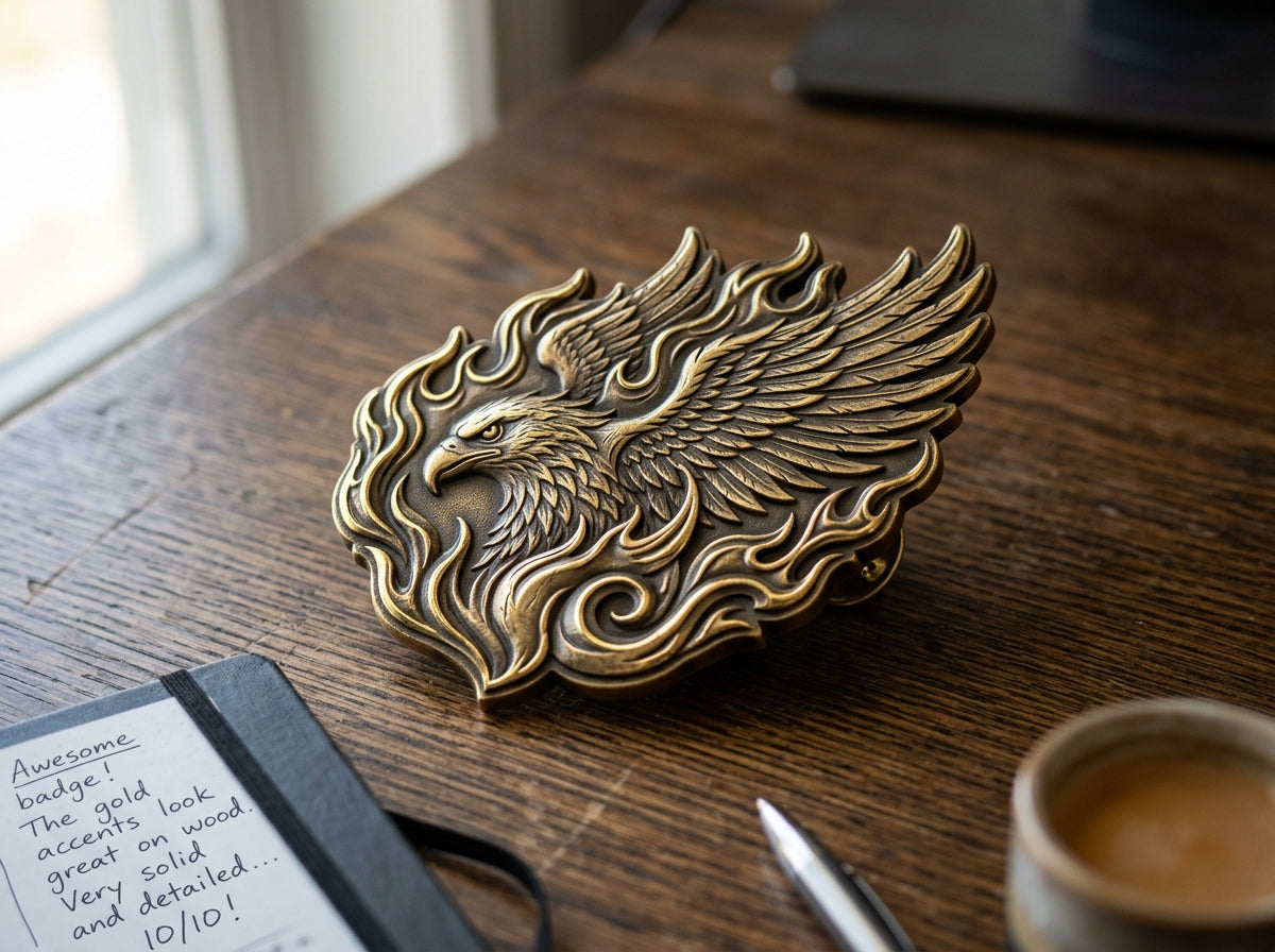 Custom Badge Cutout Review